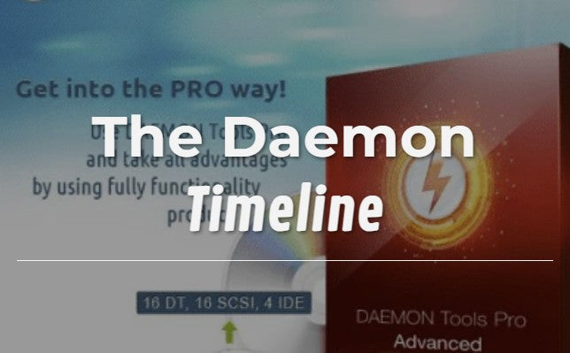 The Daemon Timeline: A History of Daemon Tools