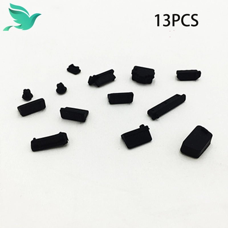 16 - in - 1 Universal Laptop Dust Plug - USB, HDMI, Audio, SD, VGA, Type - C - Swiftwintek