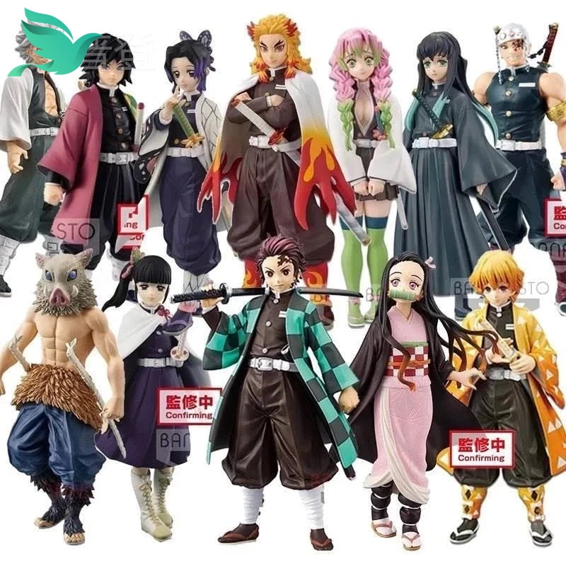 Demon Slayer Figure Model Blind Box PVC Material Anime Figure Surprise Box