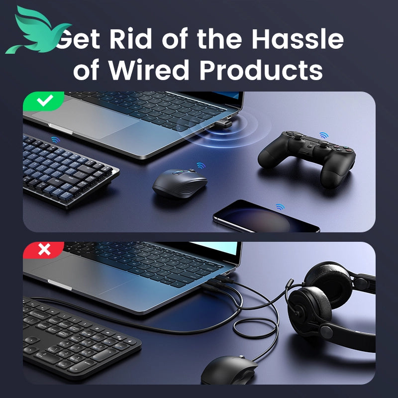 UGREEN USB Bluetooth 5.3/5.4 Dongle Adapter for PC