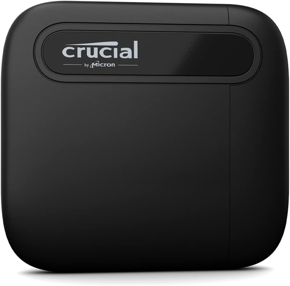 Crucial X9 1TB Portable External SSD - Up to 1050MB/s - Works with PlayStation, Xbox, PC and Mac - USB-C 3.2 - CT1000X9SSD902