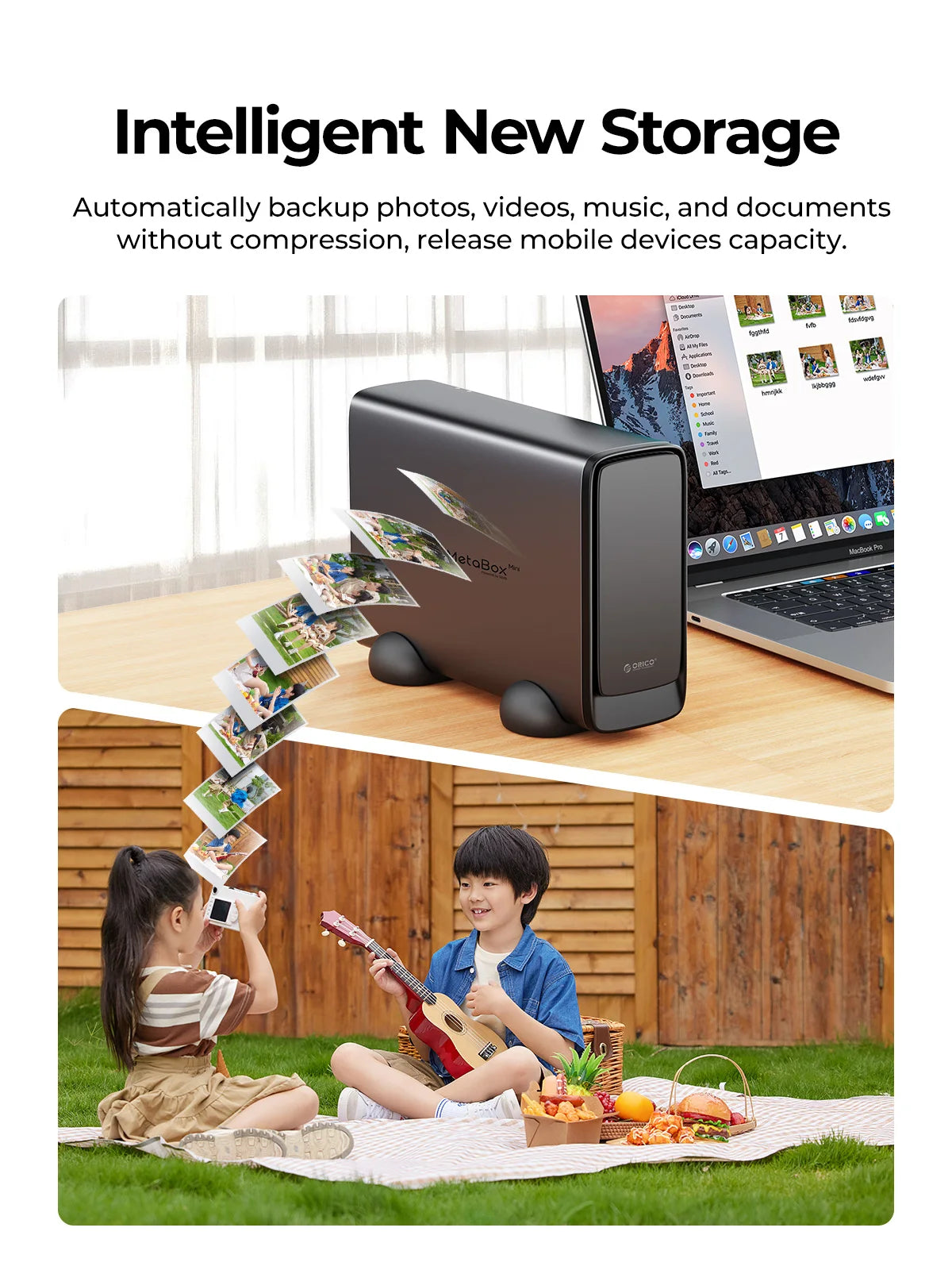 ORICO Mini Metal Box NAS 3.5\" Type-C Storage