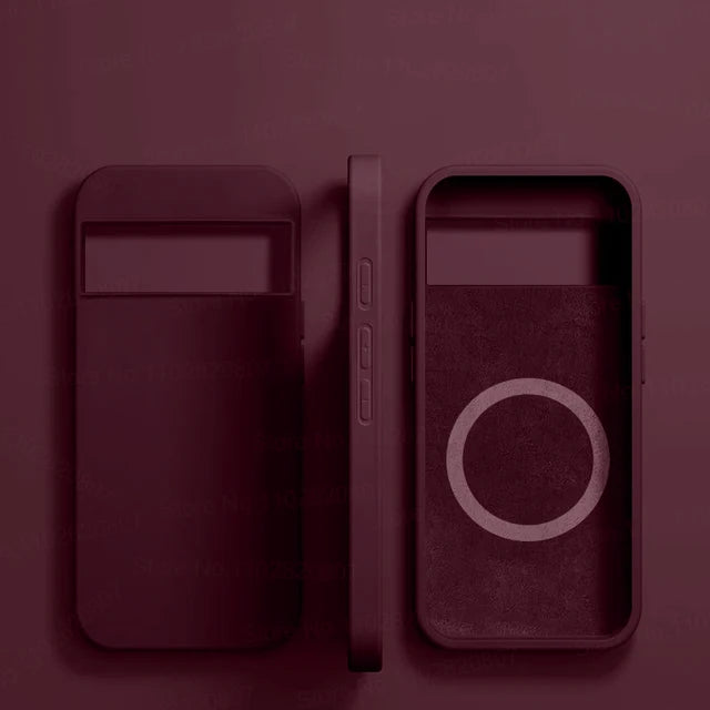 Swtek Essentials™ Magnetic Silicone Case for Google Pixel 8 / 7 / 6 Pro — MagSafe-Compatible Protection