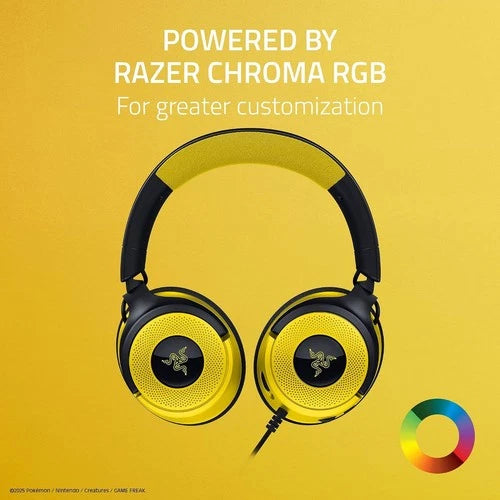 Razer Kraken V4 X Pokémon Edition Wired Gaming Headset