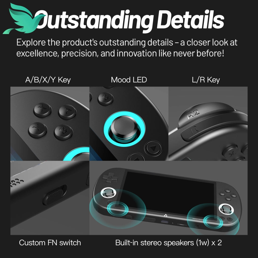 Trimui Smart Pro Handheld Game Console - Retro Video Game Player