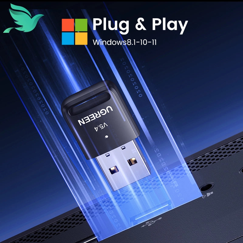 UGREEN USB Bluetooth 5.3/5.4 Dongle Adapter for PC