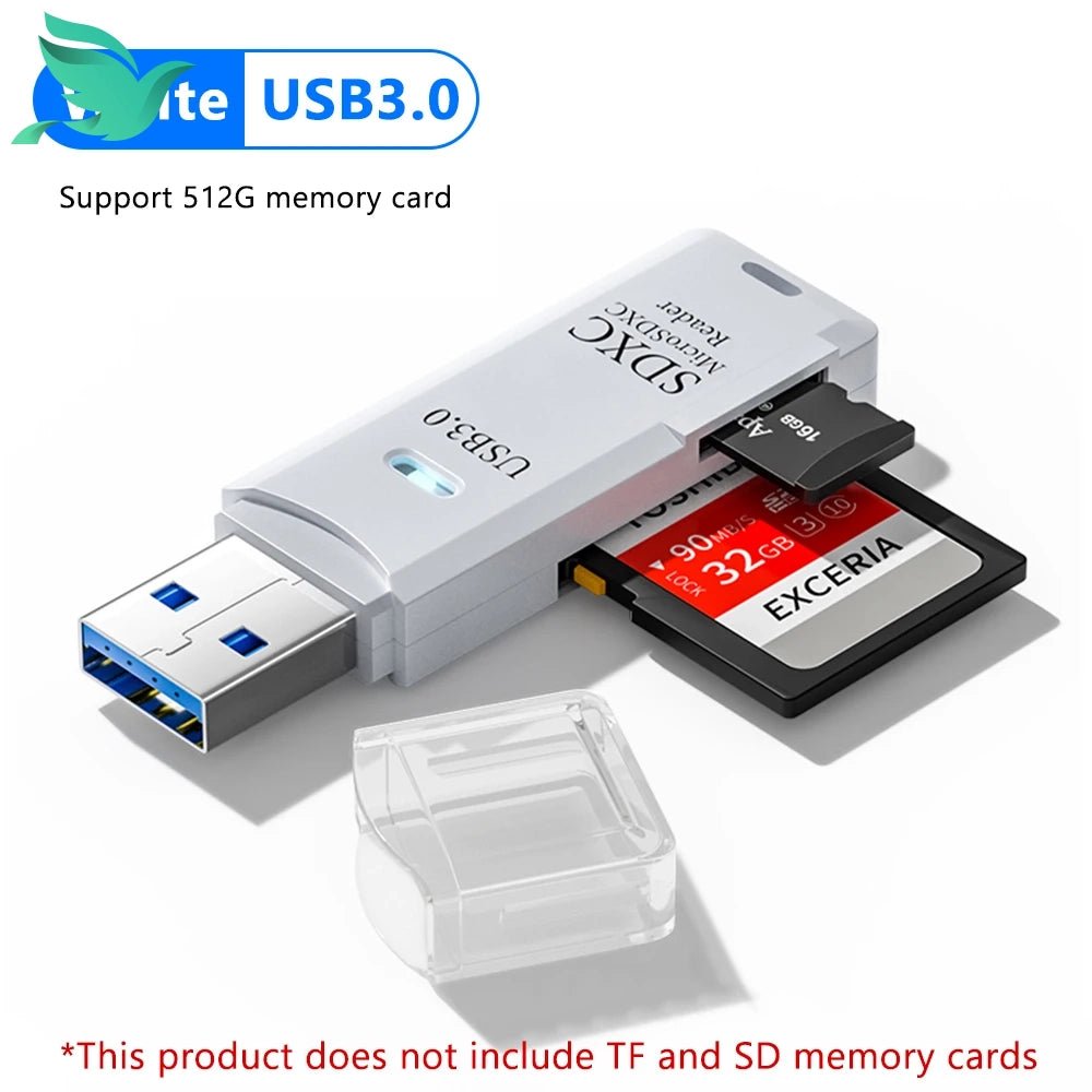 2 - in - 1 USB 3.0 Card Reader - Swiftwintek