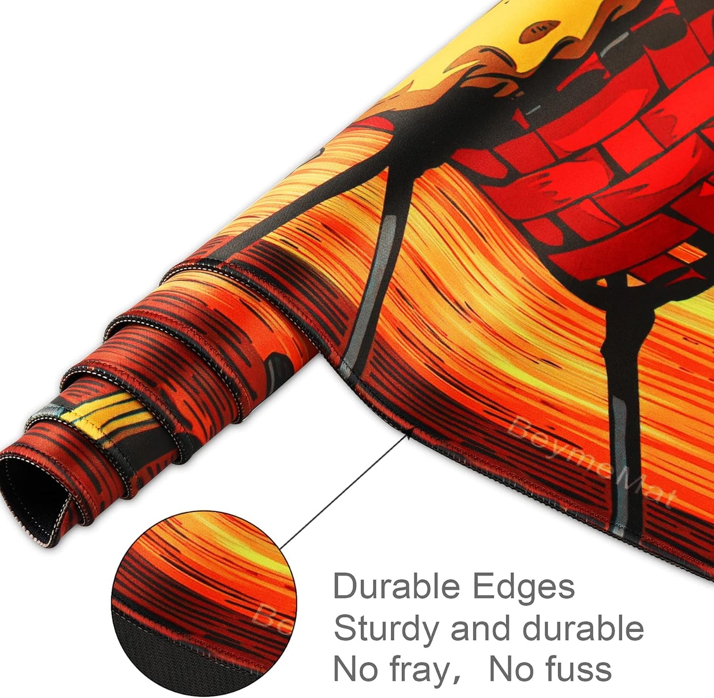 Gaming Mouse Pad/Mat Large Desk Mat Computer Desk Pad Keyboard Mat for Desktop Laptop Work Gaming Office Home (9040 ricksitL15)