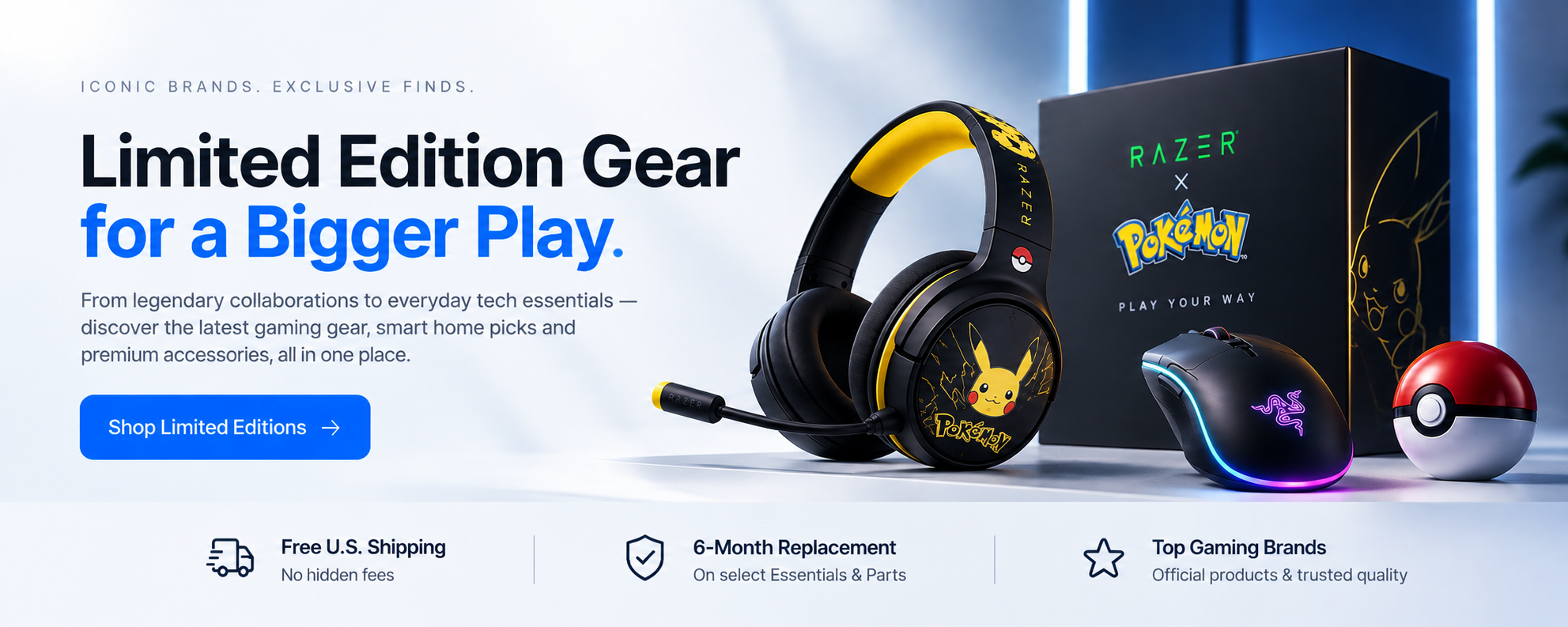Limited & Collector’s Editions — Gear Beyond the Ordinary