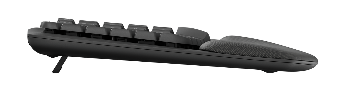 Logitech Wave Keys for Business Wireless Ergonomic Keyboard – Graphite