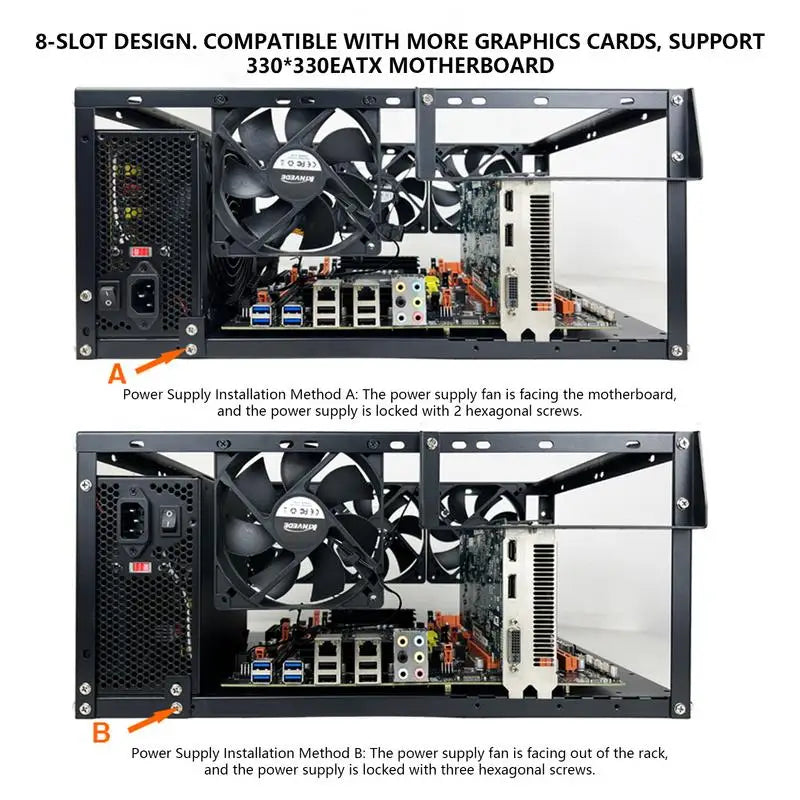 DIY Aluminum Motherboard Case Rack