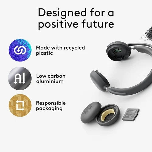 Logitech Zone Wireless 2 UC Wireless Headset (981-001310) – Graphite