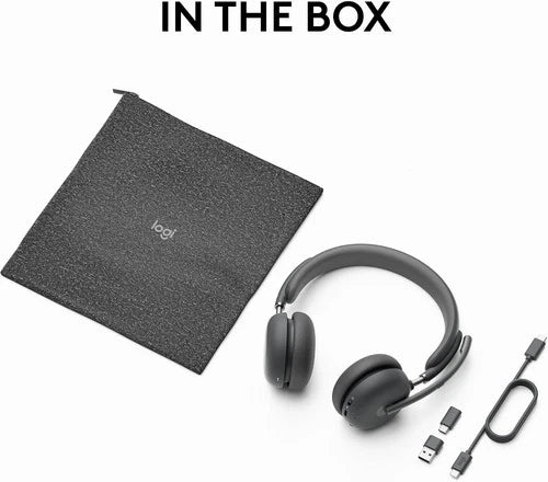 Logitech Zone Wireless 2 UC Wireless Headset (981-001310) – Graphite
